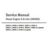 Daewoo Diesel Engine DB58S Service Manual SB4118E01