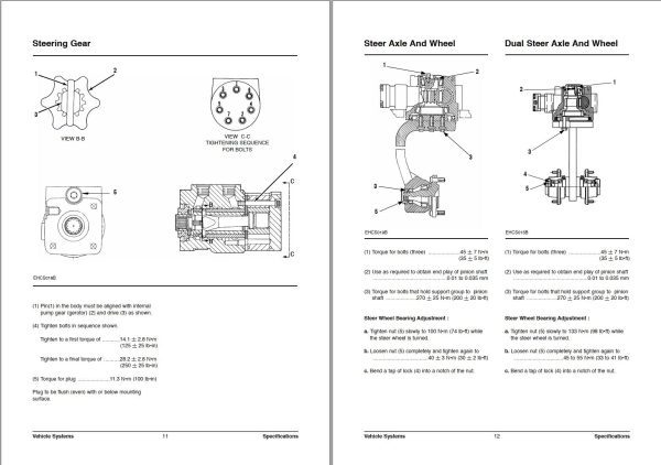 Daewoo Forklift B13T 2 to B18T 2 Service Manuals SB2076E01 1