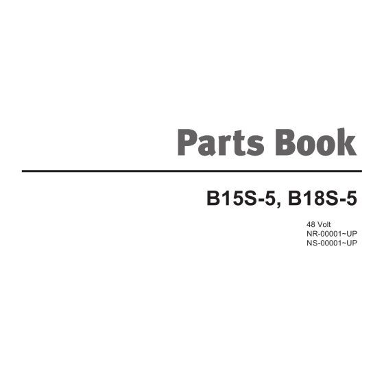Daewoo Forklift B15S-5 to BC20SC-5 Electric Schematic SB4238E00