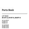 Daewoo Forklift B15T 5 to B20T 5 Parts Book SB1066E10