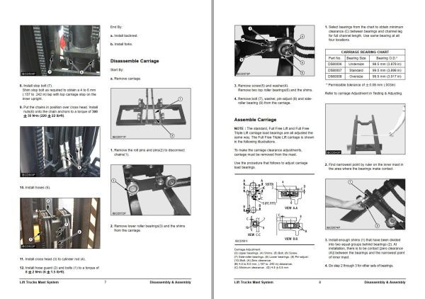 Daewoo Forklift B16X to B20X Service Manuals SB4041E00 1