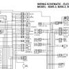 Daewoo Forklift B20S 3 to B30S 3 Electric Schematic SB4087E01 1