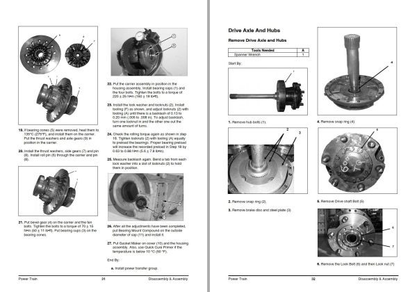 Daewoo Forklift B20S 5 to BC32S 5 Service Manuals SB4199E00 1