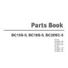 Daewoo Forklift BC15S 5 to BC20SC 5 Parts Book SB1087E05