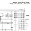 Daewoo Forklift BR10J to BR16JW Electric Schematic SB2118E02