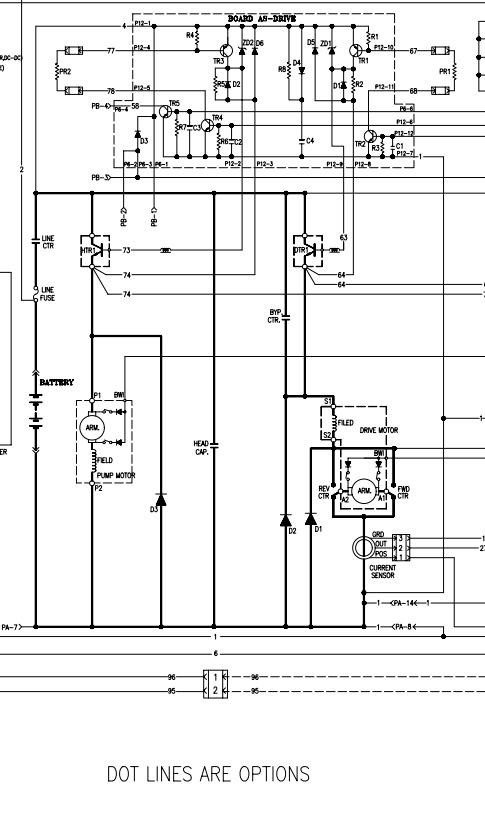 Daewoo Forklift BR10S 2 to BR18S 2 Electric Schematic SB2118E02 1