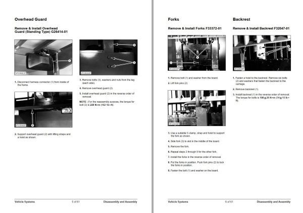 Daewoo Forklift BR10S to BR18J Service Manuals SB2119E00 1