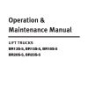 Daewoo Forklift BR13S 5 to BR25S 5 Operation Maintenance Manual SB2364E00