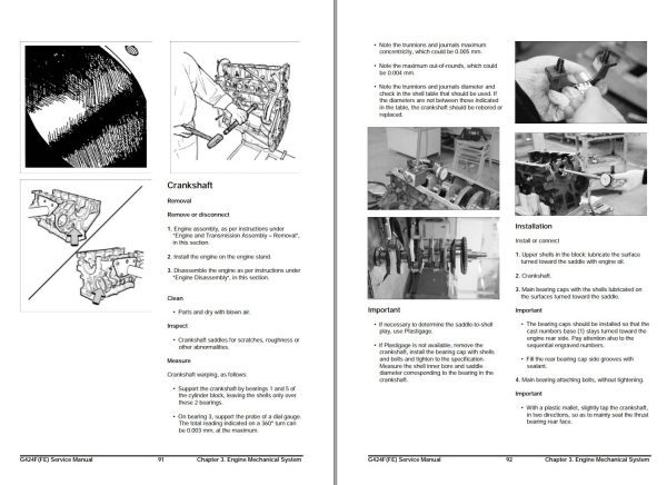 Daewoo Forklift D20G to G30G Service Manuals SB4318E00 1