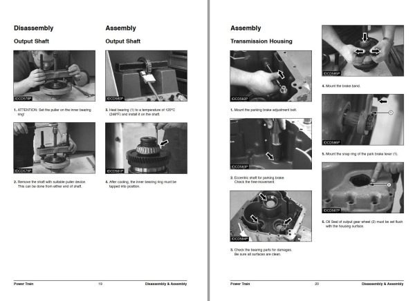 Daewoo Forklift D20S 3 to G30S 3 Service Manuals SB2101E00 1
