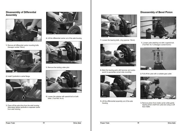 Daewoo Forklift D20S 5 to G35C 5 Service Manuals SB4249E03 1