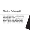 Daewoo Forklift D20S 5 to GC33P 5 Electric Schematic SB4258E01