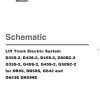 Daewoo Forklift D35S S to G50SC 2 Electric Schematic SB4171E03