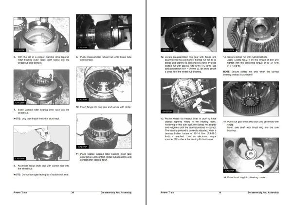Daewoo Forklift D50S 2 to D80S 2 Service Manuals SB4125E00 1