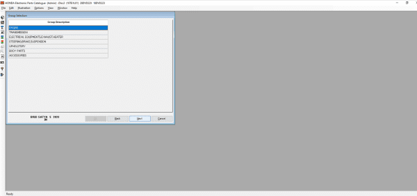 HONDA EPC GENERAL 01.2023 ELECTRONIC PARTS CATALOG DVD 9
