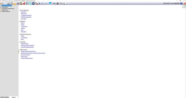 Isuzu Global Export G IDSS 02.2023 Service System Diagnostic Software 4