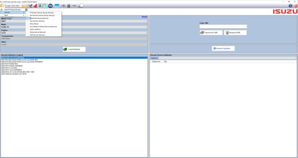 Isuzu Global Export G IDSS 02.2023 Service System Diagnostic Software 9
