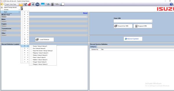 Isuzu Global Export G IDSS 02.2023 Service System Diagnostic Software DVD 2