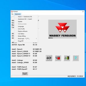 Massey Ferguson Wintest V2.20.10 2018 Diagnostic Software DVD 4