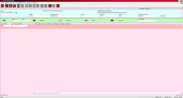 Mitsubishi ASA Updated 02.2023 G.Export Europe USA Japan Spare Parts Catalog 3