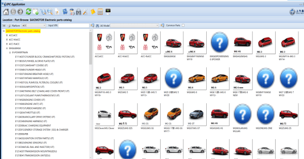 SAIC MOTOR EPC 01.2023 Electronic EPC Spare Parts Catalog DVD 2749da94d39f18a29