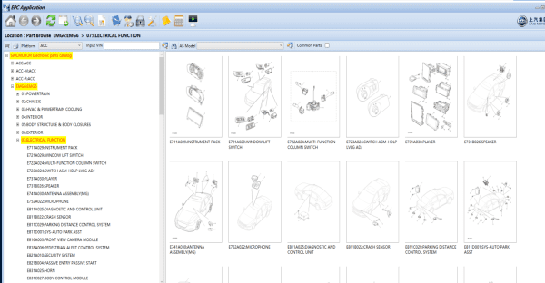 SAIC MOTOR EPC 01.2023 Electronic EPC Spare Parts Catalog DVD 32f28dc7a0ad11460