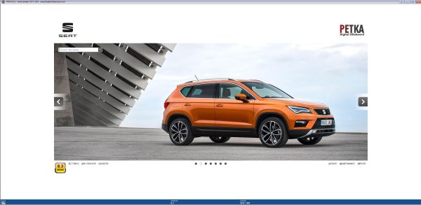 Seat PETKA 8.3 01.2023 Spare Parts Catalog 1