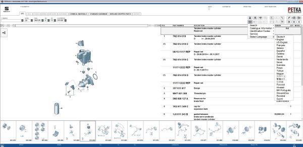 Seat PETKA 8.3 01.2023 Spare Parts Catalog 7