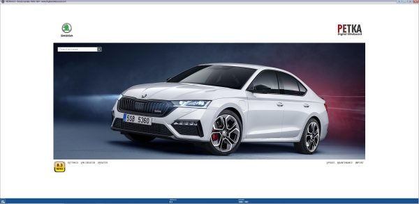 Skoda PETKA 8.3 09.2022 Spare Parts Catalog 2