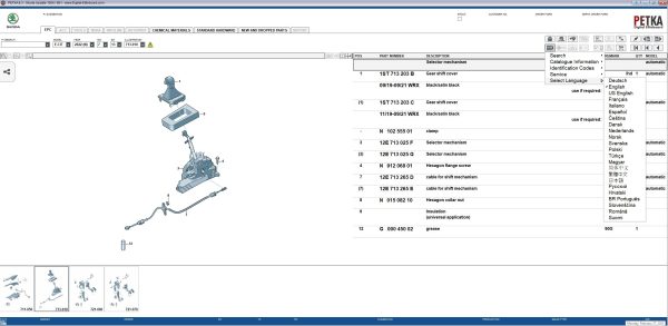 Skoda PETKA 8.3 09.2022 Spare Parts Catalog 7