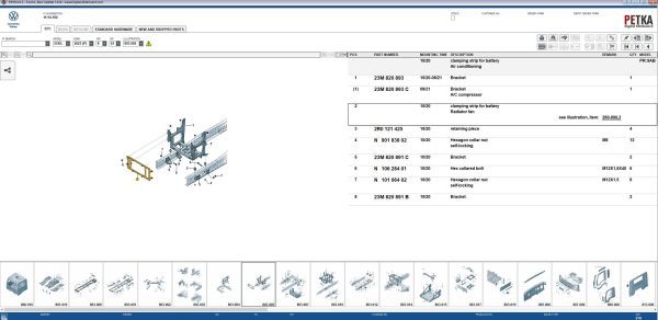 Volkswagen Caminhoes E Onibus PETKA 8.3 01.2022 Spare Parts Catalog 6