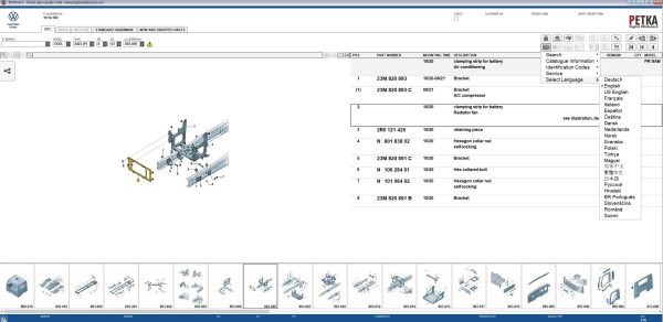 Volkswagen Caminhoes E Onibus PETKA 8.3 01.2022 Spare Parts Catalog 8