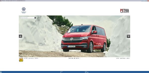 Volkswagen PETKA 8.3 01.2023 Spare Parts Catalog 0