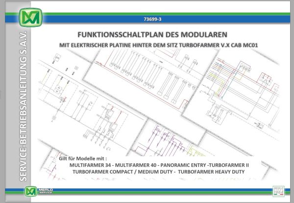 003 Merlo Multifarmer MF34.7 MF34.9 Service Manuals DE 1