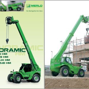 015 Merlo Panoramic P45.18 to P120.10 Service Manuals DE 1