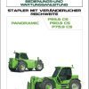 016 Merlo Panoramic P55.9 to P75.9 CS Service Manuals DE