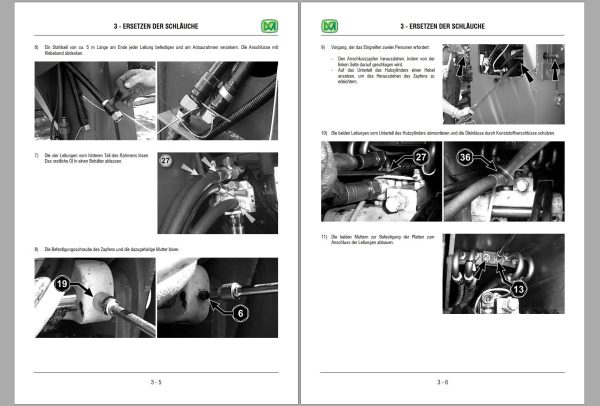 017 Merlo Panoramic P60.10 P72.10 Service Manuals DE 2