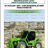 020 Merlo Turbofarmer CIT 2011 P34.7 to P41.7 Service Manuals DE 1