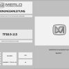 021 Merlo Turbofarmer Modular TF30.9 to TF65.9 Service Manuals DE