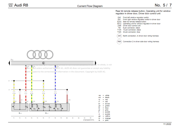 Audi Full Models Updated 2023 Workshop Manual Electrical Wiring Diagram PDF 6