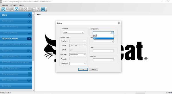 Bobcat Engine V2 01.27 03.2023 Service Analyzer Remote Installation 5