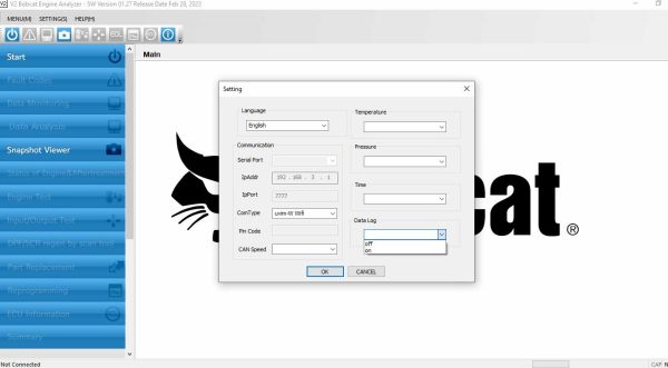 Bobcat Engine V2 01.27 03.2023 Service Analyzer Remote Installation 7
