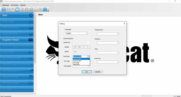 Bobcat Engine V2 01.27 03.2023 Service Analyzer Remote Installation 8