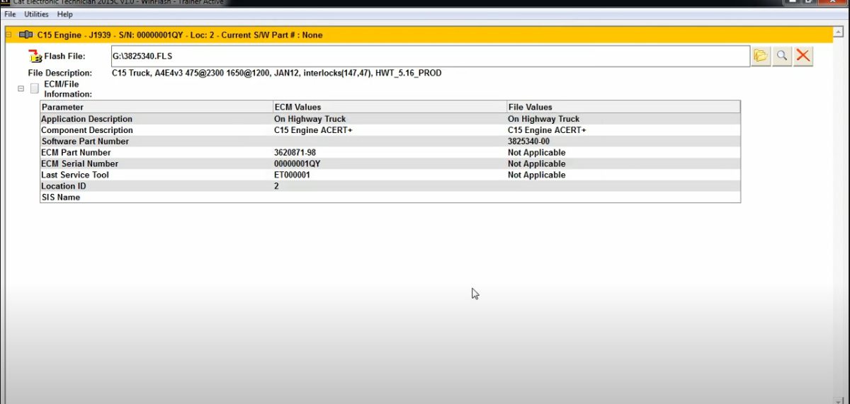 CAT SIS 2.0 Online 2023 ET 2023A SIS Flash Files 10.2021 Combo How To