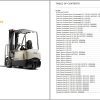 Crown Counterbalance Forklift SC 5200 Parts Service Manual