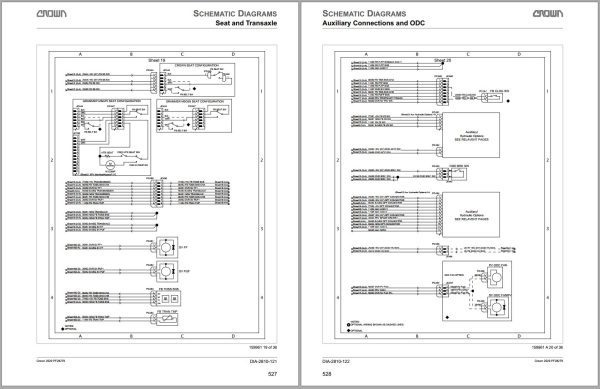 Crown IC C 5 Diesel Pneumatic Parts Service Manual 1
