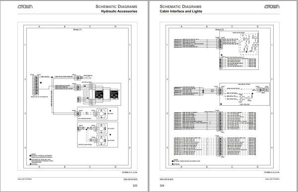 Crown IC C 5 Pneumatic Engine 4024AN20 Parts Service Manual 1