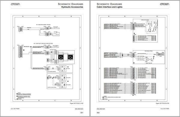 Crown IC C 5 Pneumatic Engine 4024AN25 Parts Service Manual 1