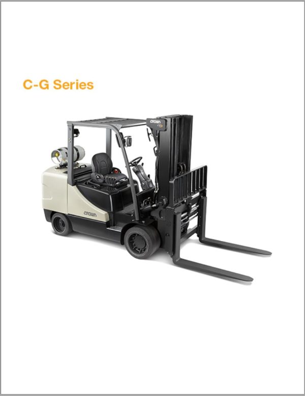 Crown IC C G Cushion 5 Series 7 12K Parts Operation Maintenance Service Manual