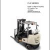 Crown IC C G Cushion 9 Series 8 12K Operation Maintenance Service Manual